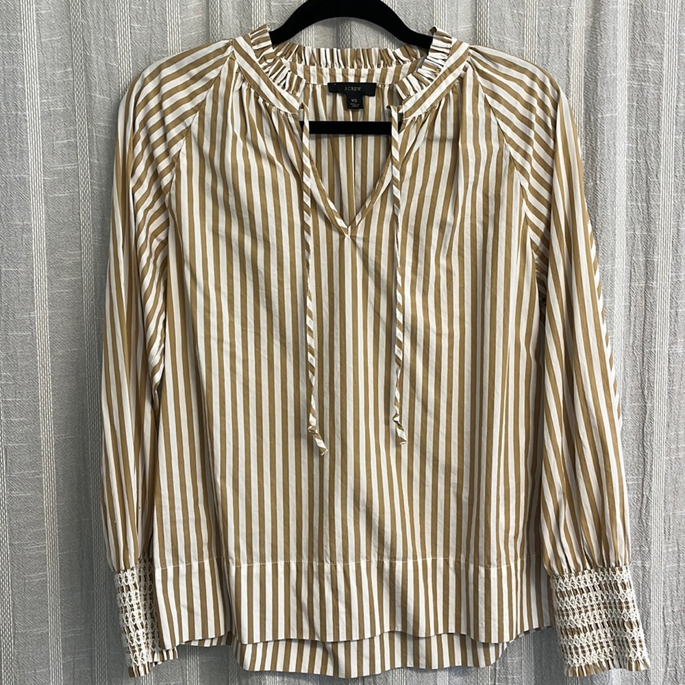 J. Crew Striped Top